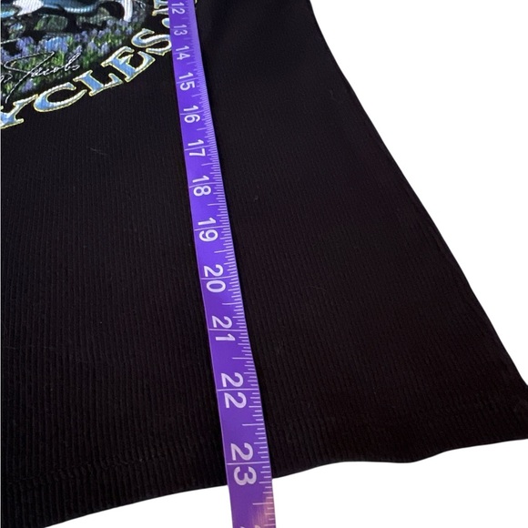 Harley Davidson Motorcycles Munster Indiana Calumet Biker Graphic Muscle Tee - Picture 7 of 10